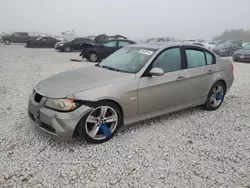 Salvage cars for sale at Taylor, TX auction: 2007 BMW 328 I