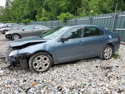 Salvage cars for sale at Candia, NH auction: 2011 Ford Fusion SE