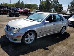 Salvage cars for sale at Denver, CO auction: 2005 Mercedes-Benz C 230K Sport Sedan