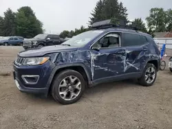 Jeep salvage cars for sale: 2020 Jeep Compass Limited