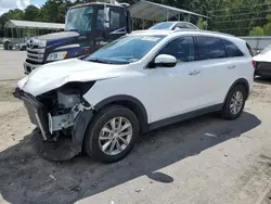 Salvage cars for sale at Savannah, GA auction: 2018 KIA Sorento LX