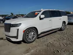 Salvage cars for sale from Copart Windsor, NJ: 2021 Cadillac Escalade ESV Premium Luxury