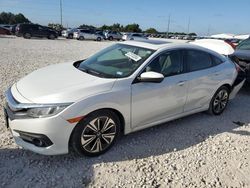 Salvage cars for sale at Temple, TX auction: 2016 Honda Civic EX