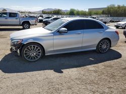 Salvage cars for sale at Las Vegas, NV auction: 2018 Mercedes-Benz C300