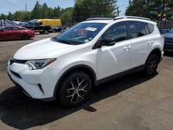 Salvage cars for sale from Copart Denver, CO: 2017 Toyota Rav4 SE