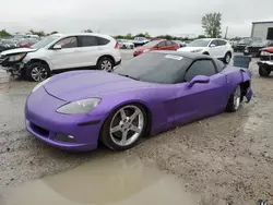 Vehiculos salvage en venta de Copart Kansas City, KS: 2007 Chevrolet Corvette