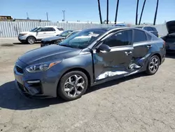 Salvage cars for sale at Van Nuys, CA auction: 2019 KIA Forte FE