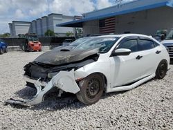 Salvage cars for sale at Opa Locka, FL auction: 2017 Honda Civic Sport Touring