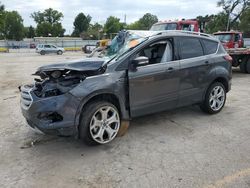 Salvage cars for sale at Wichita, KS auction: 2019 Ford Escape Titanium