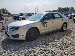 Salvage cars for sale at Barberton, OH auction: 2011 Ford Fusion SE