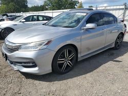 Salvage cars for sale at Finksburg, MD auction: 2016 Honda Accord Touring