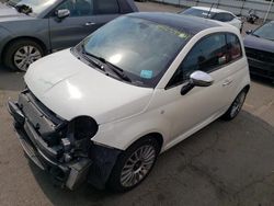 Salvage cars for sale at Woodburn, OR auction: 2018 Fiat 500 Lounge