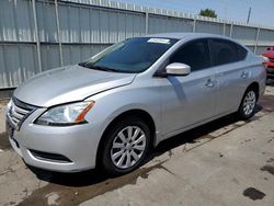 Nissan salvage cars for sale: 2015 Nissan Sentra S