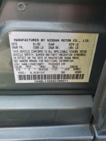 2002 Nissan Altima SE