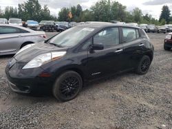 Salvage cars for sale at Portland, OR auction: 2017 Nissan Leaf S