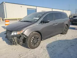 Salvage cars for sale from Copart Haslet, TX: 2016 Honda Odyssey SE