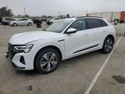 Salvage cars for sale at Van Nuys, CA auction: 2024 Audi Q8 E-TRON Premium