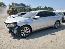 Salvage cars for sale at Spartanburg, SC auction: 2017 Chevrolet Impala LT