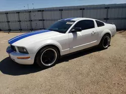 Salvage cars for sale at Amarillo, TX auction: 2005 Ford Mustang