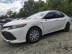 Salvage cars for sale at Waldorf, MD auction: 2019 Toyota Camry LE