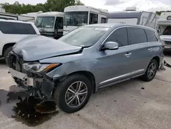 Infiniti Vehiculos salvage en venta: 2019 Infiniti QX60 Luxe