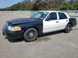 Salvage cars for sale at Brookhaven, NY auction: 2011 Ford Crown Victoria Police Interceptor