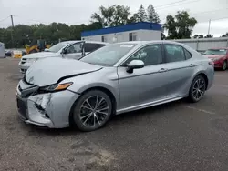 Salvage cars for sale at Ham Lake, MN auction: 2018 Toyota Camry L