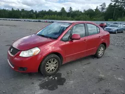 Salvage cars for sale at Windham, ME auction: 2012 Suzuki SX4 LE