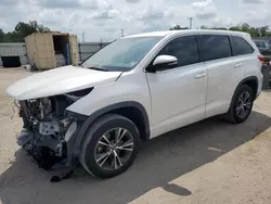 Salvage cars for sale at Newton, AL auction: 2018 Toyota Highlander LE