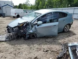 Salvage cars for sale from Copart Lyman, ME: 2015 Toyota Prius