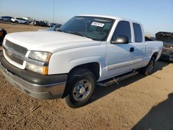 Chevrolet salvage cars for sale: 2004 Chevrolet Silverado K1500