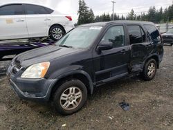 Salvage cars for sale at Graham, WA auction: 2003 Honda CR-V EX