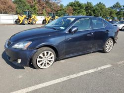 Salvage cars for sale at Brookhaven, NY auction: 2007 Lexus IS 250