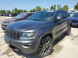 Salvage cars for sale at Bridgeton, MO auction: 2016 Jeep Grand Cherokee Limited