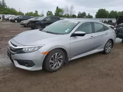 Salvage cars for sale at Bowmanville, ON auction: 2018 Honda Civic EX