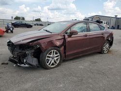 Ford salvage cars for sale: 2015 Ford Fusion SE