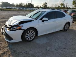 Salvage cars for sale at Riverview, FL auction: 2018 Toyota Camry L