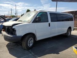 Salvage trucks for sale at Wilmington, CA auction: 2020 Chevrolet Express G3500 LS