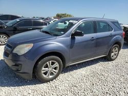 Salvage cars for sale at Temple, TX auction: 2013 Chevrolet Equinox LS