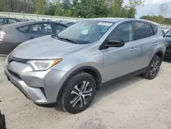 Toyota salvage cars for sale: 2018 Toyota Rav4 LE