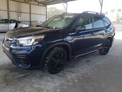 Salvage cars for sale from Copart Cartersville, GA: 2019 Subaru Forester Sport