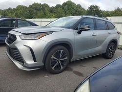 Salvage cars for sale at Assonet, MA auction: 2021 Toyota Highlander XSE