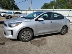 Salvage cars for sale at Moraine, OH auction: 2018 KIA Rio LX