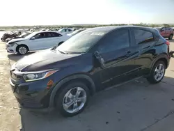 Salvage cars for sale at Grand Prairie, TX auction: 2020 Honda HR-V LX