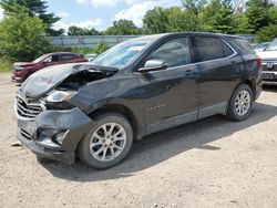 Salvage cars for sale at Davison, MI auction: 2019 Chevrolet Equinox LT