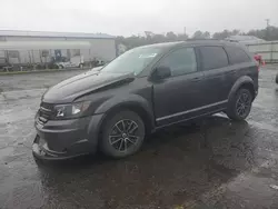 Salvage cars for sale at Pennsburg, PA auction: 2018 Dodge Journey SE