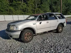 Salvage cars for sale at Byron, GA auction: 2000 Ford Expedition XLT