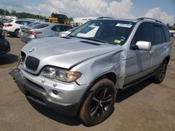 Salvage cars for sale at New Britain, CT auction: 2006 BMW X5 3.0I