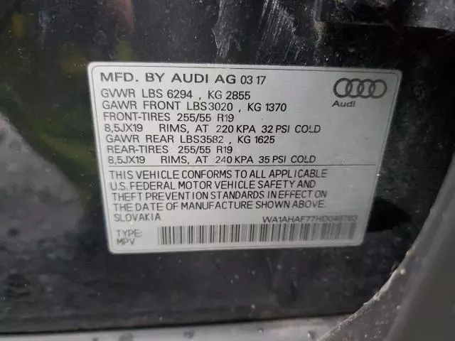 2017 Audi Q7 Premium