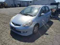 Salvage cars for sale at Vallejo, CA auction: 2008 Honda FIT Sport